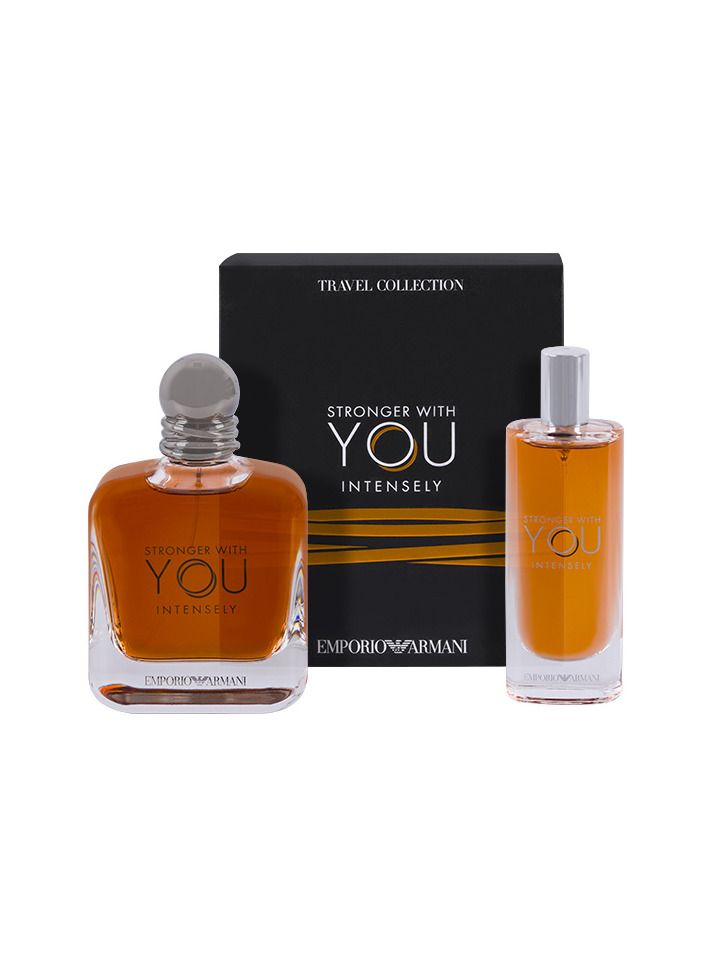 Giorgio Armani Emporio Stronger with You Intense Set EdP 100 ml + EdP 15ml