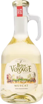 Bon Voyage Muscat bílé polosladké víno 1L