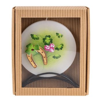 BELLECANDLES Four-leaf clover-pod