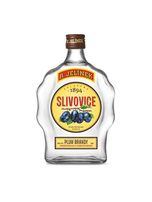 R.Jelínek plum brandy 45% 0,5 l