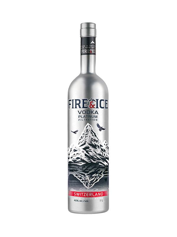 Fire & Ice Vodka Platinum 40% 1 l