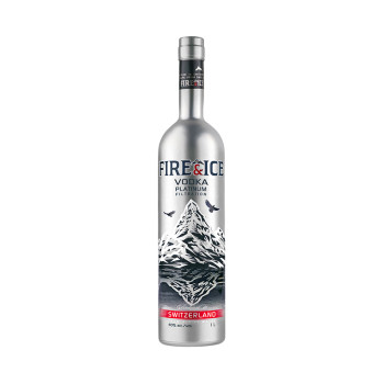 Fire & Ice Vodka Platinum 40% 1 l