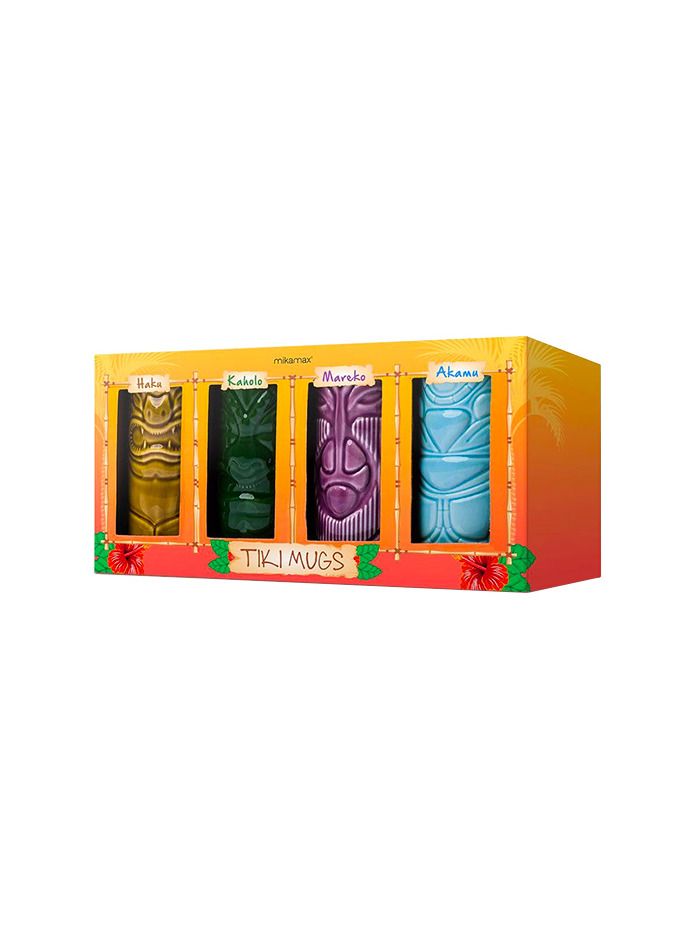 MIKAMAX Tiki Mug Set