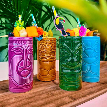 MIKAMAX Tiki Mug Set - 2