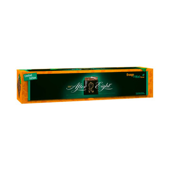 After Eight dark chocolates with pepermint filling with orange flavour 400 g