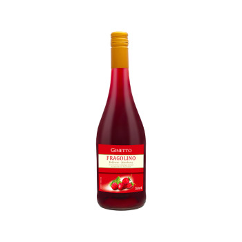 GINETTO Weincocktail Fragolino Erdbeere 0,75l 10%