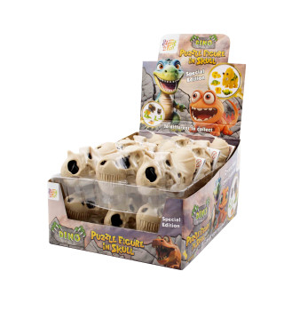 Dino puzzle figure in skull 5g