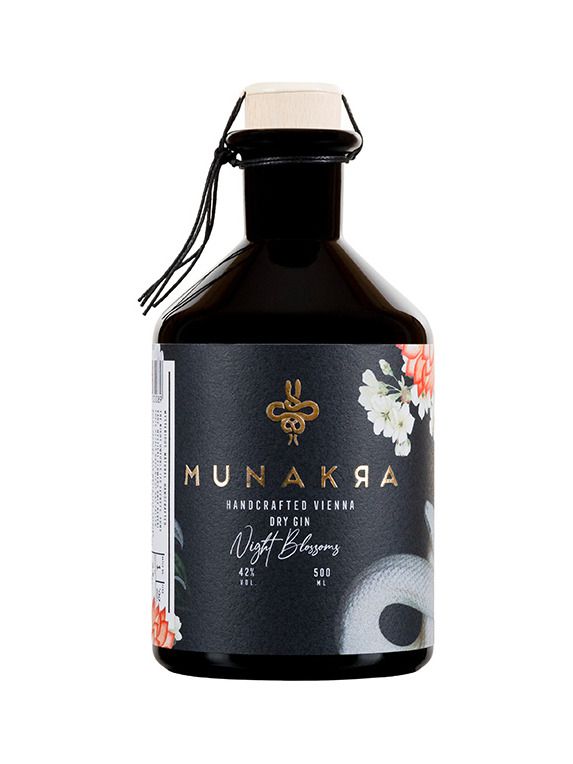 MUNAKRA Night Blossoms Dry Gin 42% 0,5 l