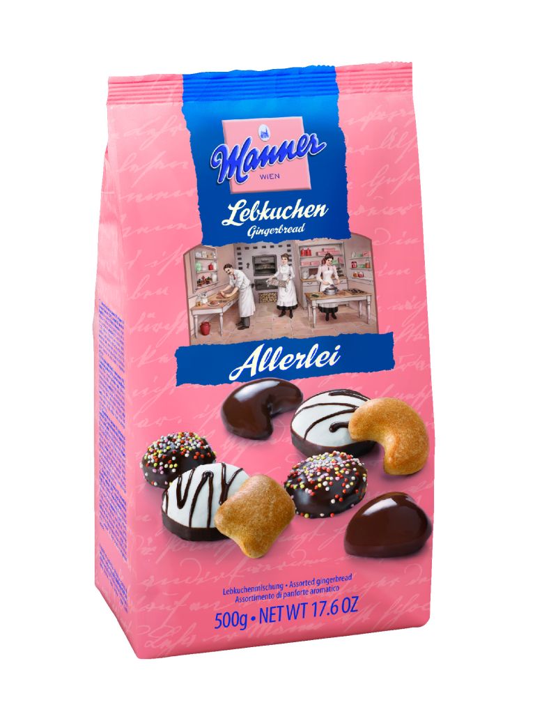 MANNER Gingerbread Assortment 500g