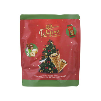 Wafino Christmas cones with hazelnut filling 100 g