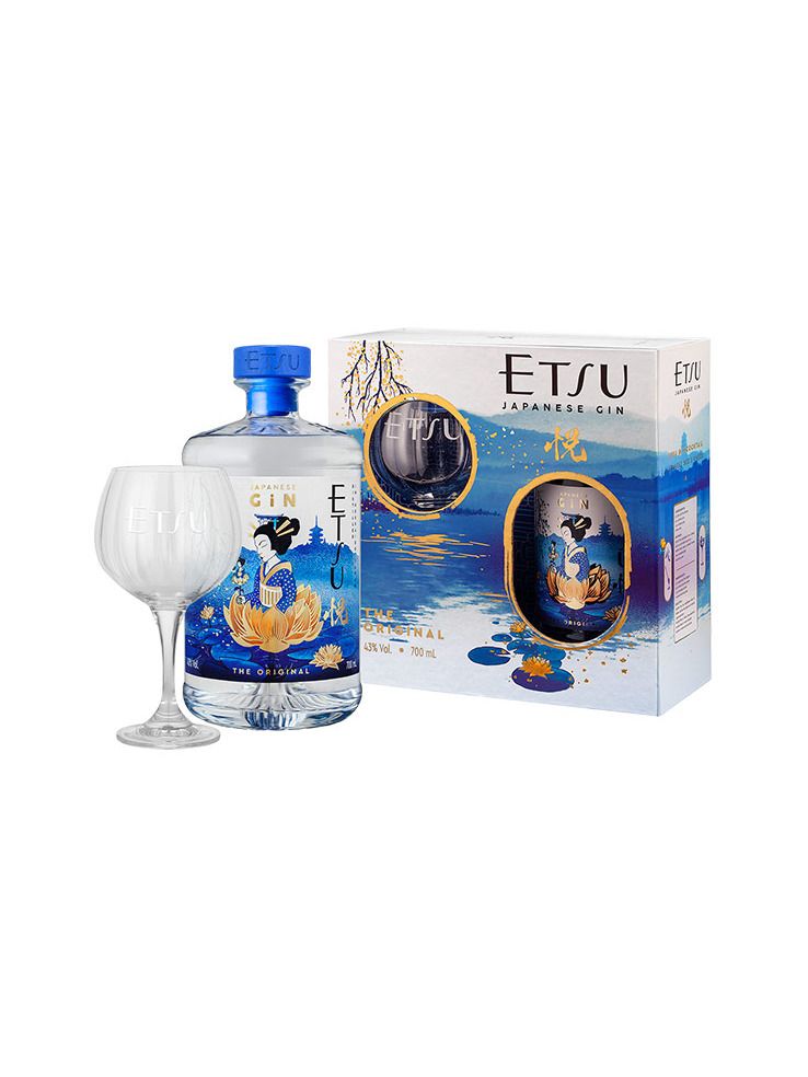 Etsu Japanese Gin 43% 0,7 l  + glass