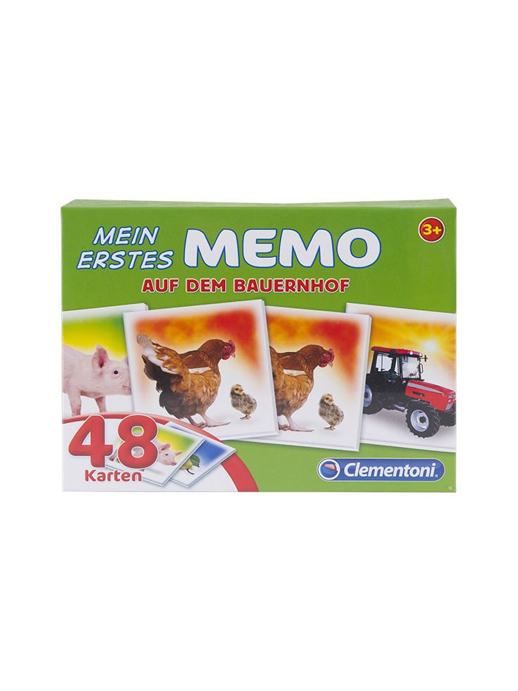 Mein erstes Memo 48 Karten Bauernhof