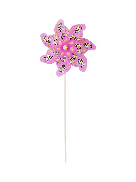 Windrad 35cm sort.