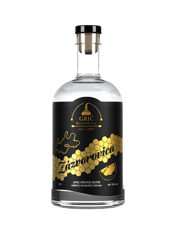 GRIČ Ginger brandy0.5l 50%