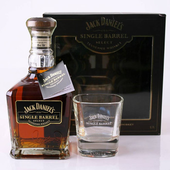 Jack Daniel's Single Barrel 0,7l 45% + sklo GB