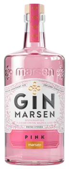 Marsen Gin Pink 38% 0,7 l + glass