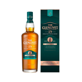 The Glenlivet 19Y Single Malt Scotch Whisky 48% 0,7 l Giftbox