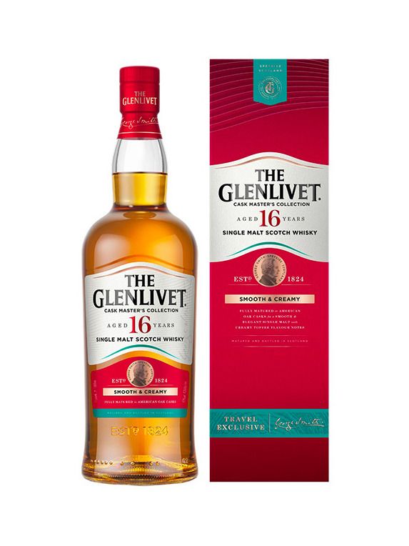 The Glenlivet 16Y Single Malt Scotch Whisky 43% 1 l Giftbox