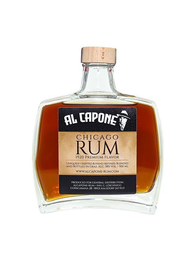 Al Capone Premium Rum Chicago 38% 0,5 l