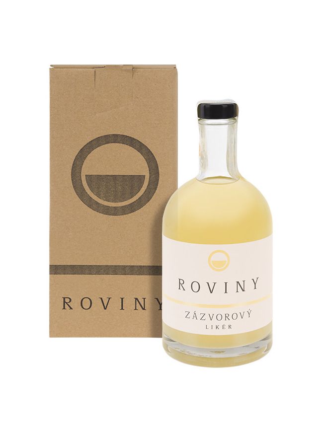 ROVINY Ginger liqueur 18% 0,5 l