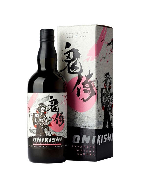 ONIKISHI Japanese whisky "Deadly Sakura" 43% 0,7 l