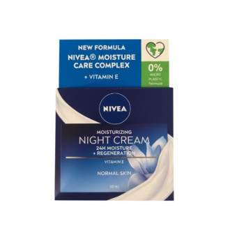 Nivea Regenerating Night Care regenerační noční krém pro normální až smíšenou pleť 50ml