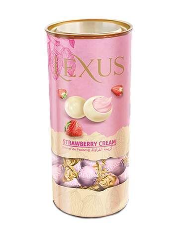Lexus milk candies with strawberry filling 500 g