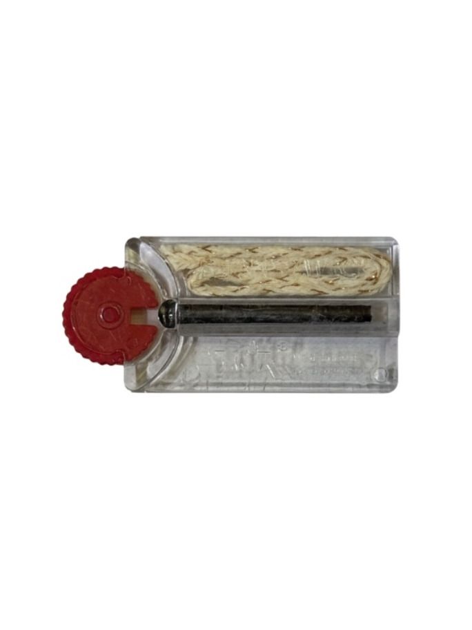 Vial with a wick and 7 stones