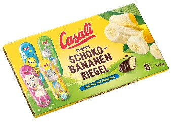 CASALI Chocolate Banana Easter Bars 110 g