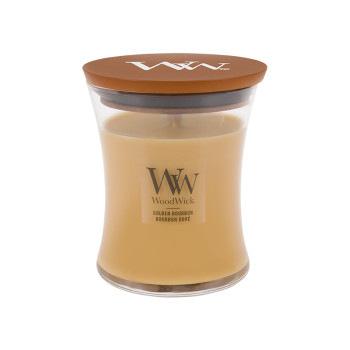 WoodWick Golden Bourbon glass medium