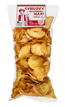 Cyril's MAXI Salted Potato Chips 180 g