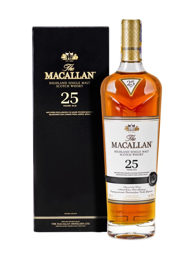 Macallan 25Y Sherry Oak 43% 0,7 l