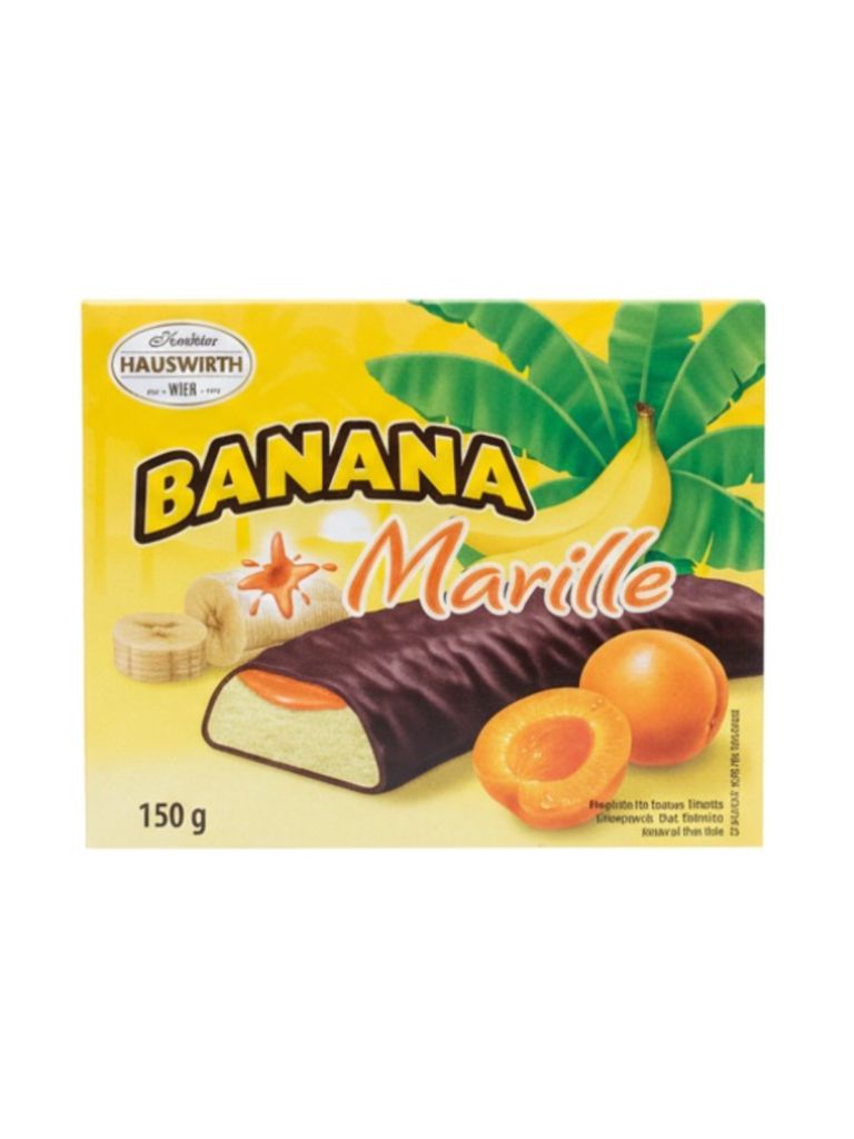 HAUSWIRTH Chocolate-Banana Plus Apricot 150g
