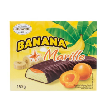 HAUSWIRTH Schoko-Bananen Plus Marille 150g