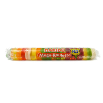 HARIBO Mega Roulette F!ZZ Sauer 45g