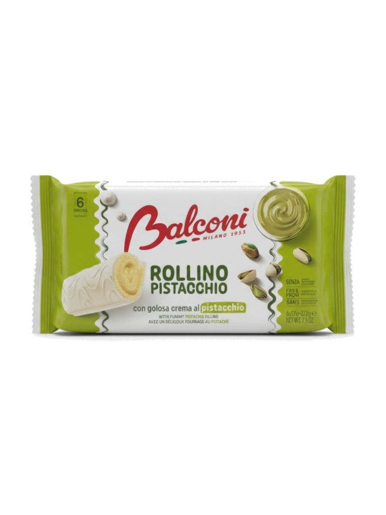 Balconi Rollino with pistachio cream 222 g