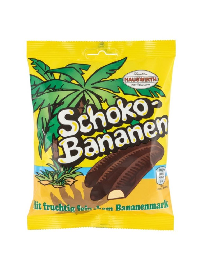 HAUSWIRTH Schoko-Bananen im Beutel 200g