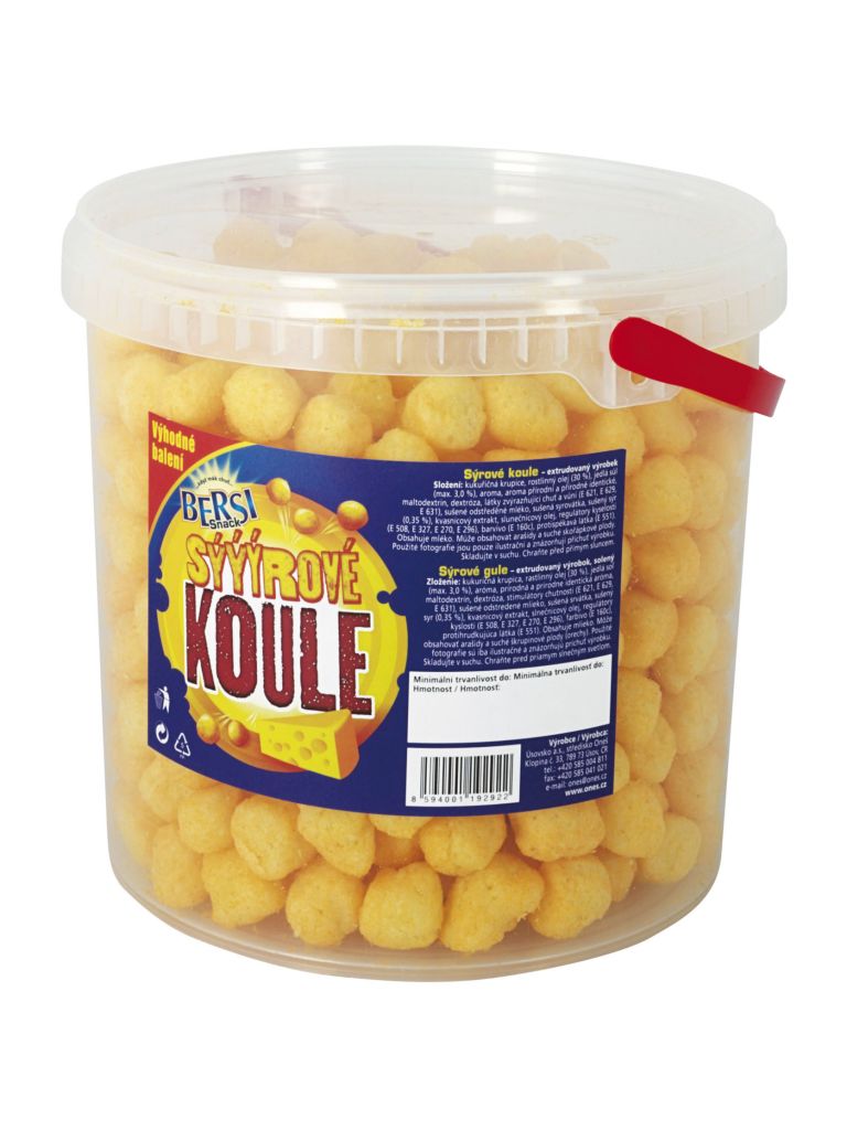 BERSI SNACK Cheese Balls 250g