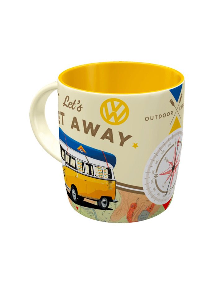 Tasse 340ml VW Bulli Let's Get Away!