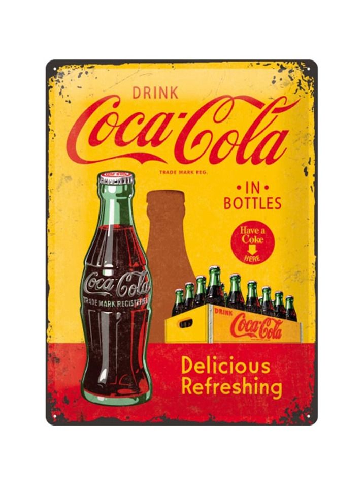 Blechschild 30x40 cm Coca-Cola (Have a Coke)