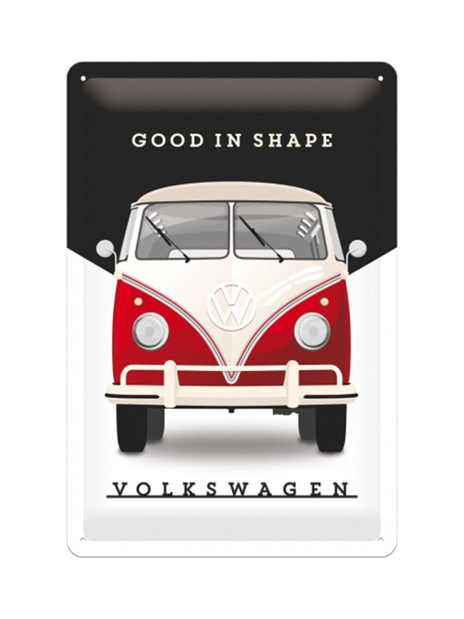 Blechschild 20x30 cm Volkswagen (Good in Shape)