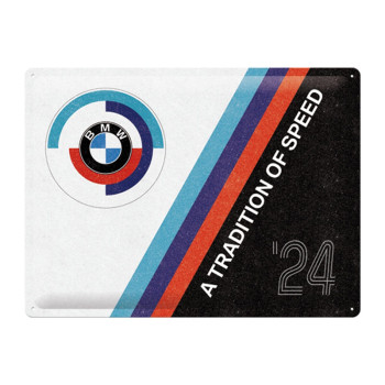 Blechschild 30x40 cm BMW Motorsport (Tradition Of Speed)