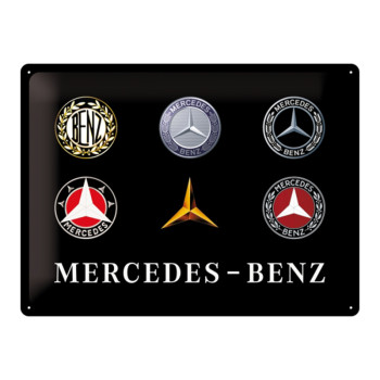 Blechschild 30x40 cm Mercedes-Benz
