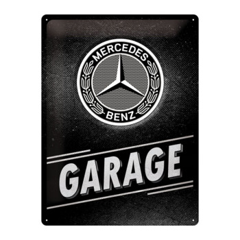 Blechschild 30x40 cm Mercedes-Benz Garage