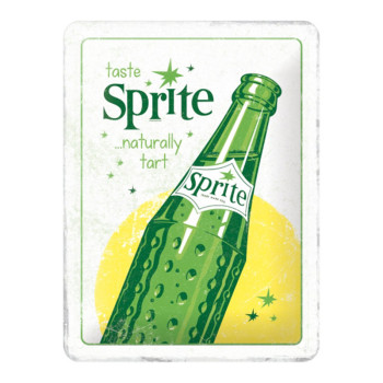 Blechschild 20x15 cm Sprite (taste)