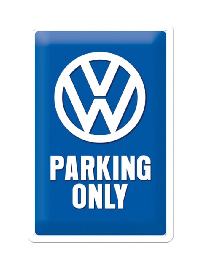 Blechschild 20x30 cm VW Parking Only