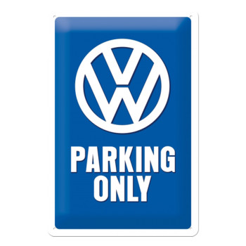 Blechschild 20x30 cm VW Parking Only