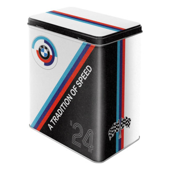 Blechdose L BMW A Tradition of Speed
