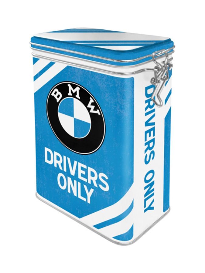 Blechdose mit Klip BMW Drivers Only