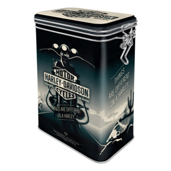 Blechdose mit Klip Harley-Davidson Things Are Different